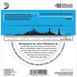 D'Addario EJ36, 010 - 047 (12-Strenge s�t)